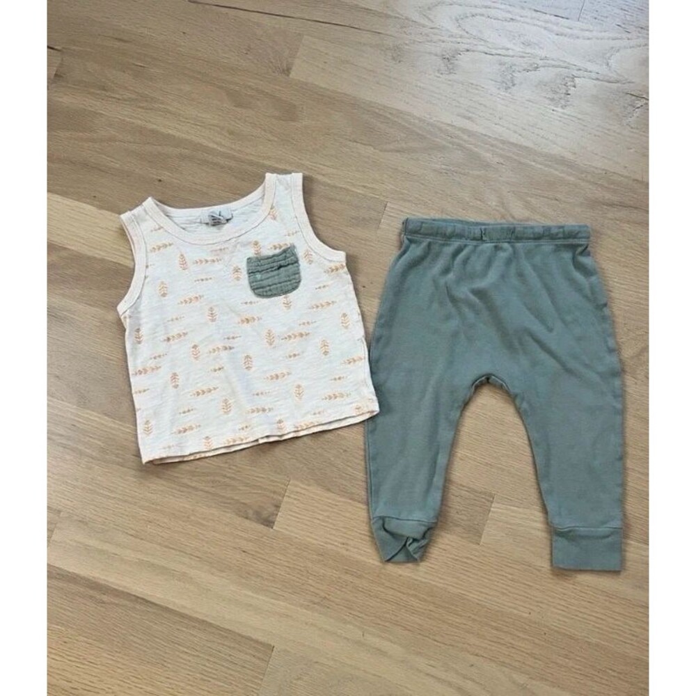 Quincy Mae Baby Peek Set Outfit 18-24 Month Unisex